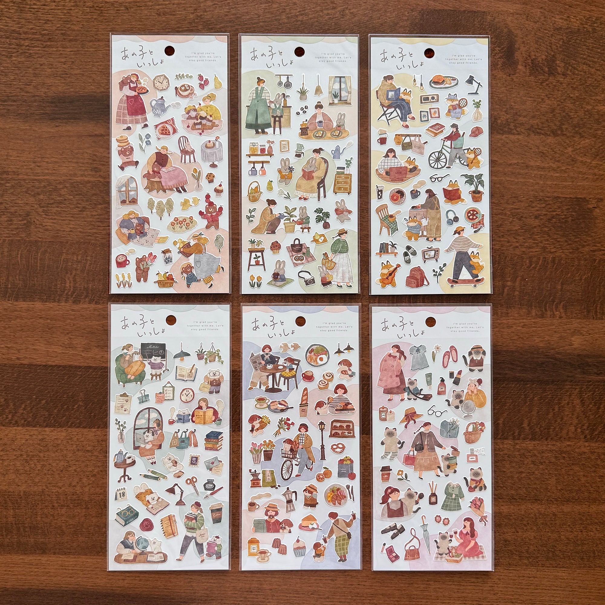 Mind Wave Sticker Sheet: Together With You