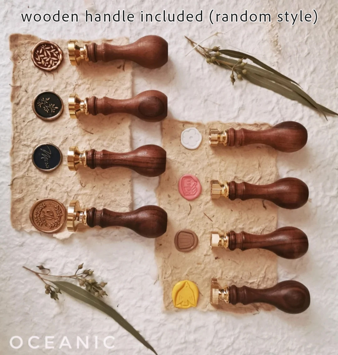 Oceanic Studio Wax Seal Stamp: Flower Bulb