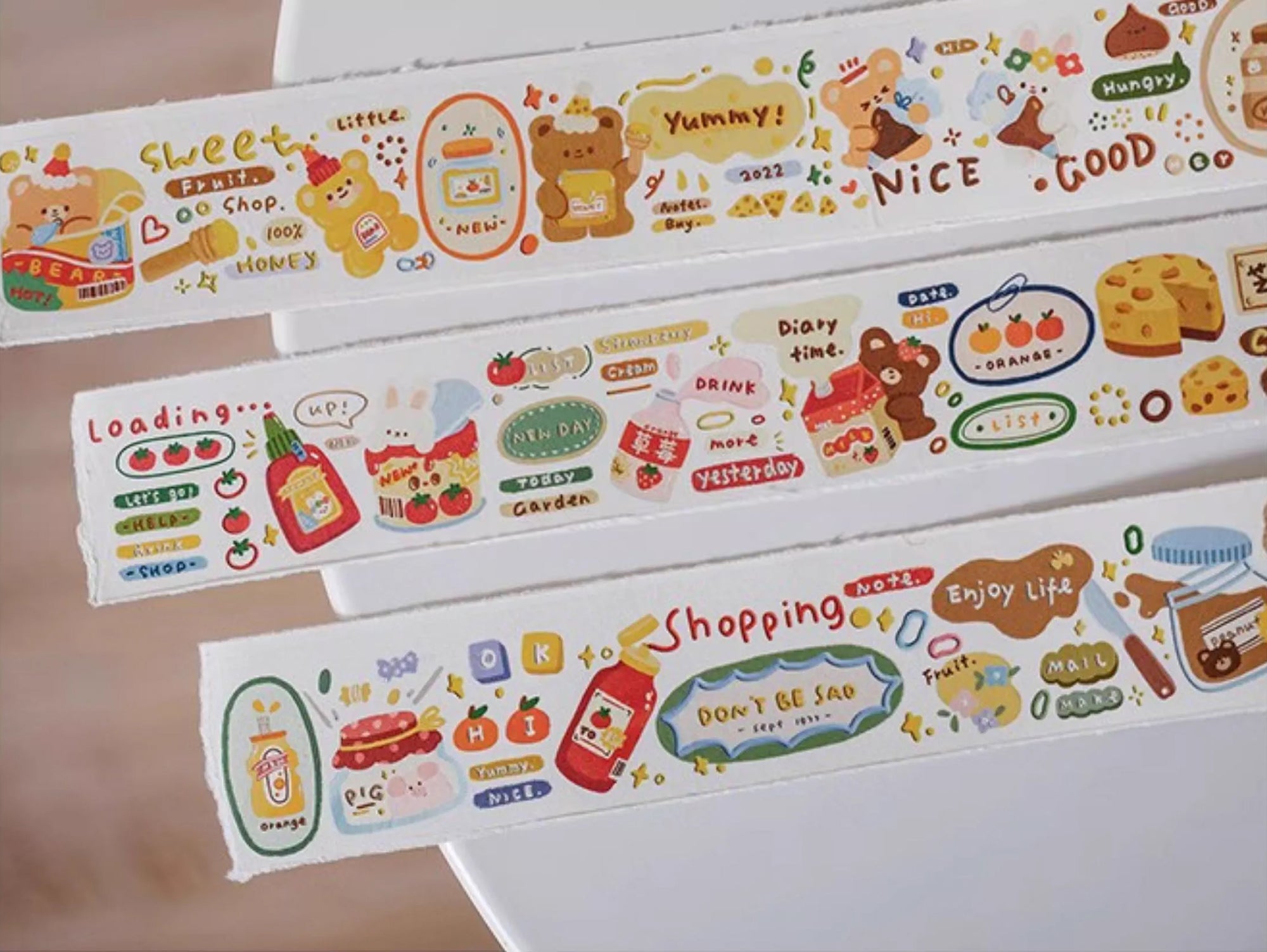 Orange Studio Masking Tape: Cream and Jam