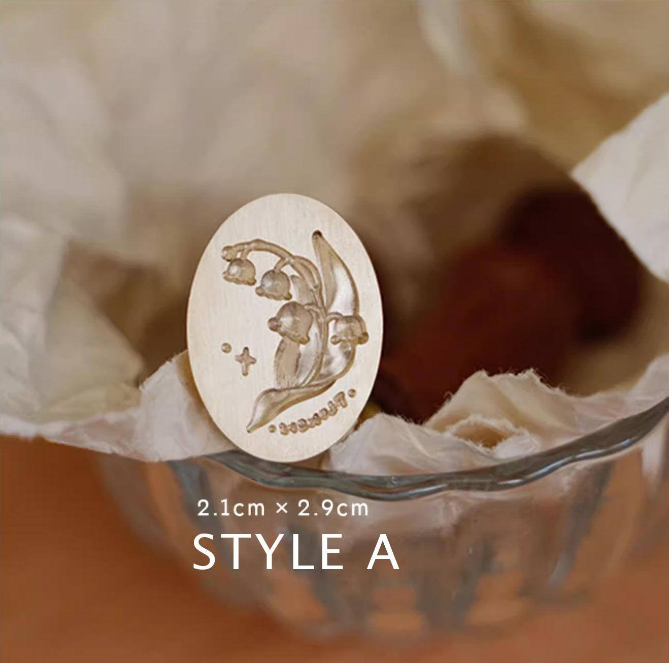 Orange Studio: Lily of the Valley Wax Seal Stamp