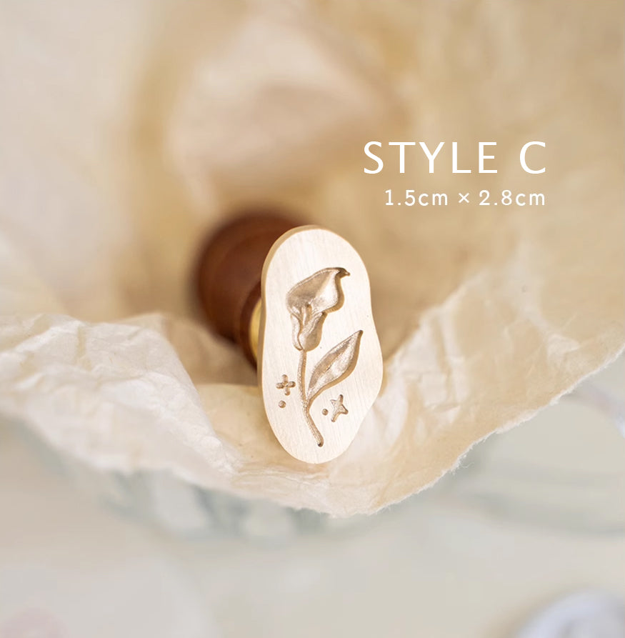 Orange Studio: Lily of the Valley Wax Seal Stamp