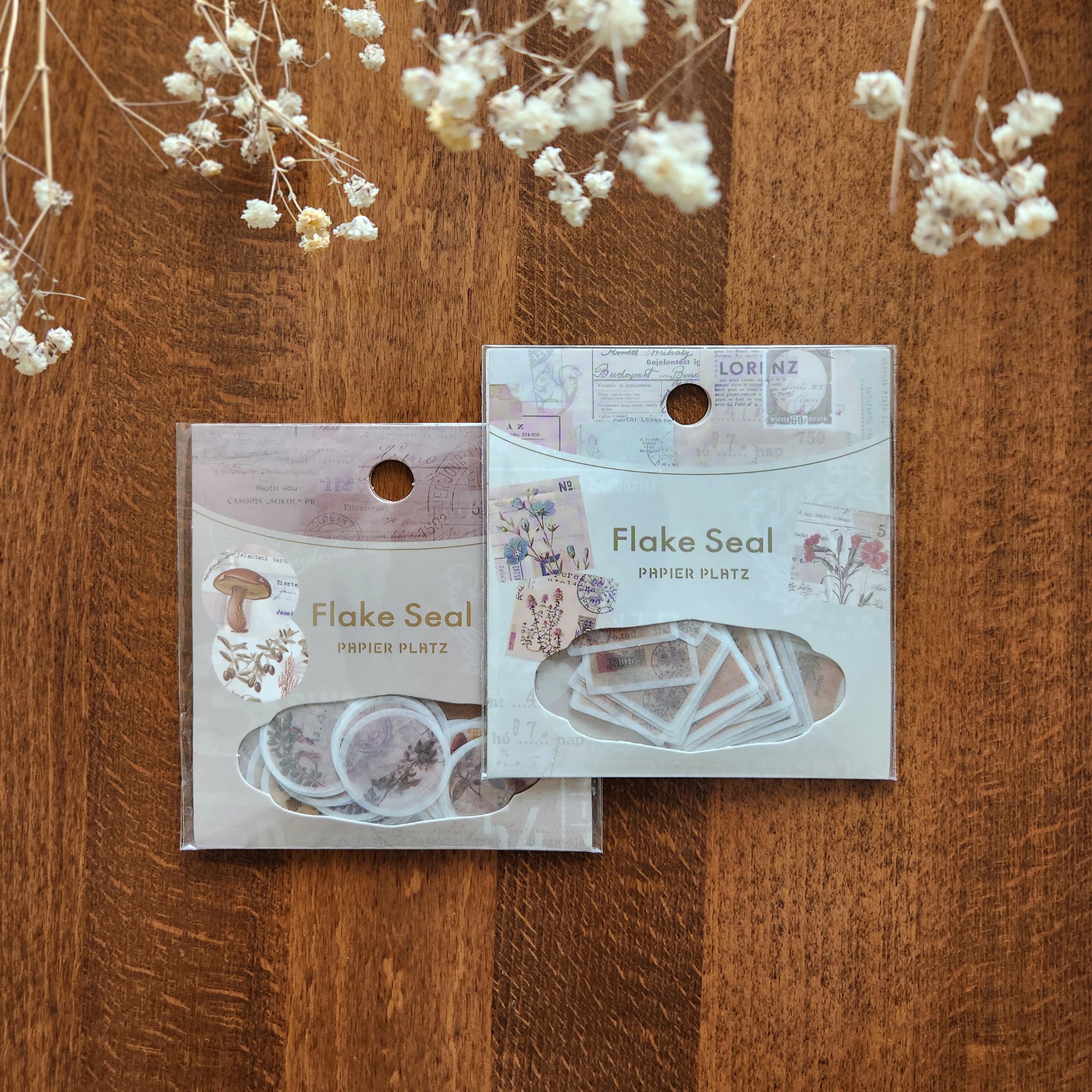 Sunny Sunday x Papier Platz Sticker Pack: Botanical Collage