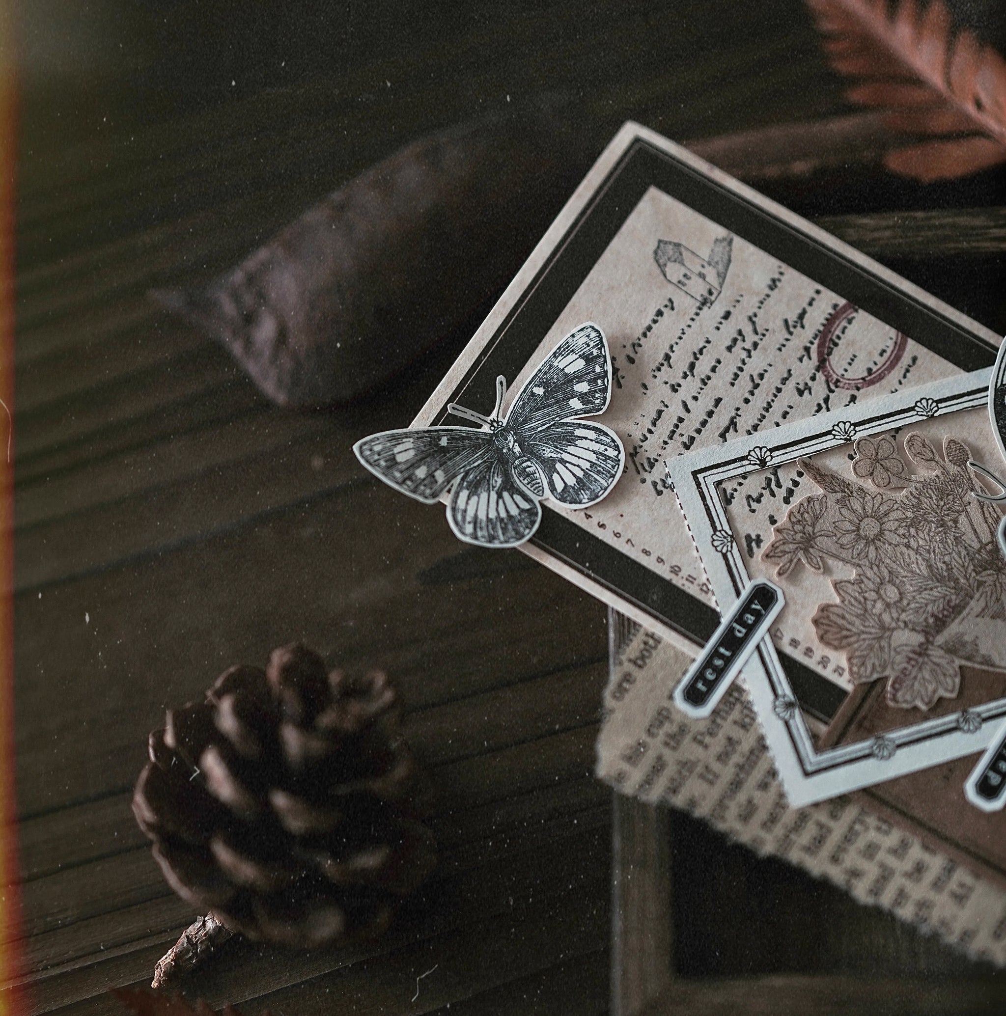 Prologue Studio Stamp: Butterflies