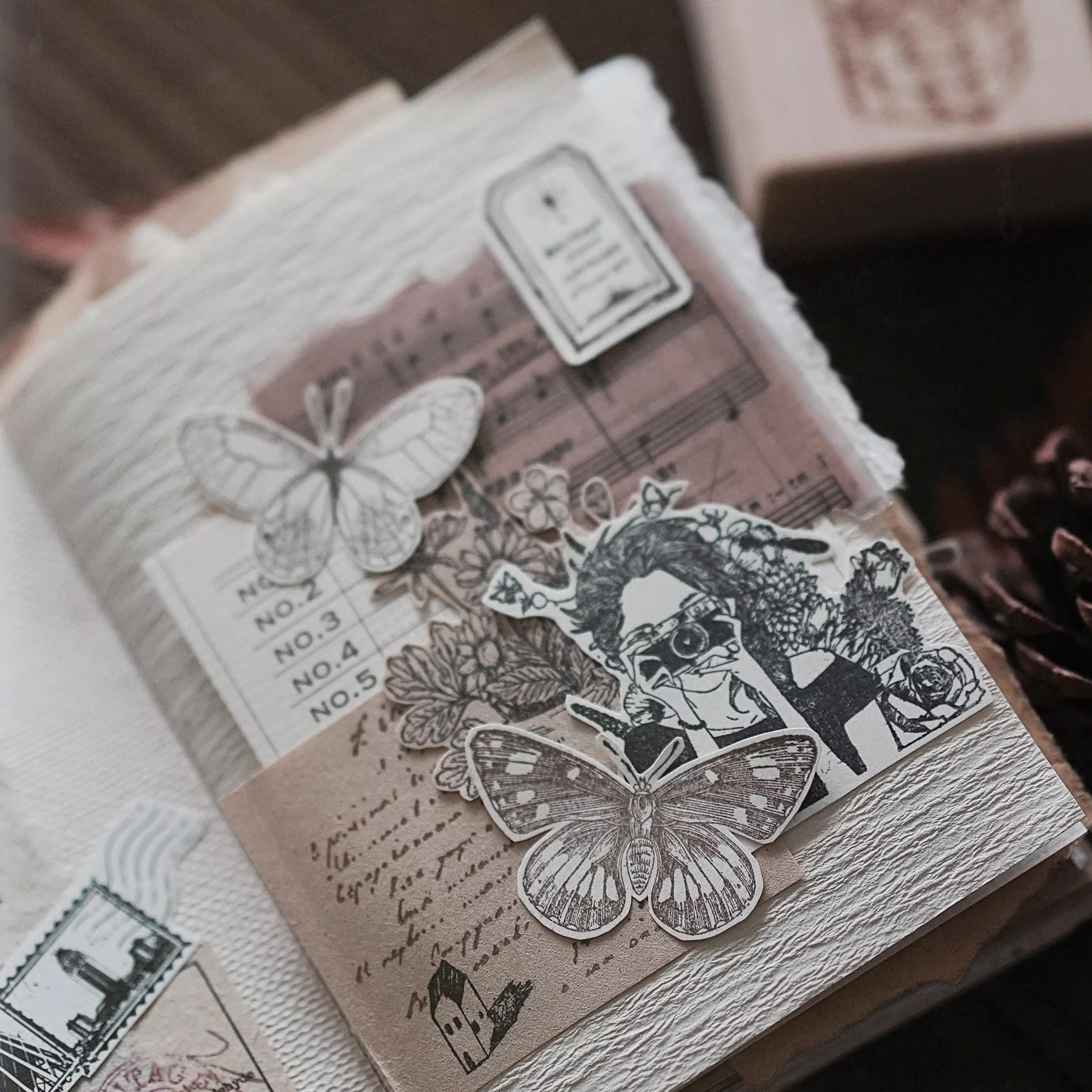 Prologue Studio Stamp: Butterflies