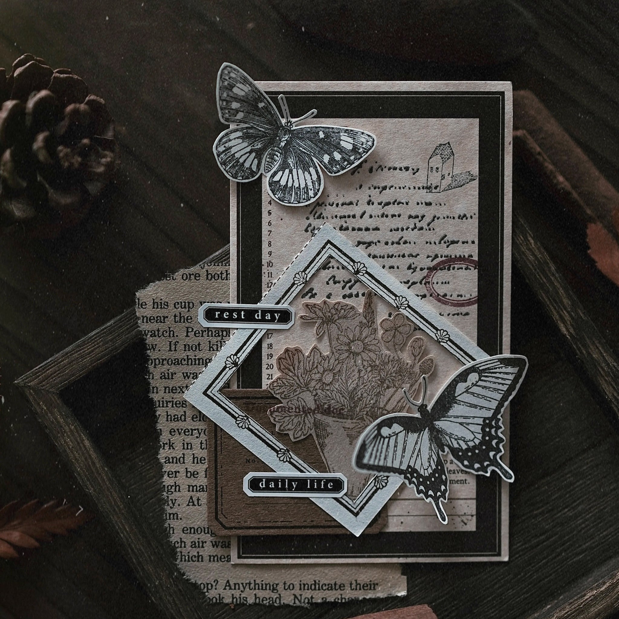 Prologue Studio Stamp: Butterflies