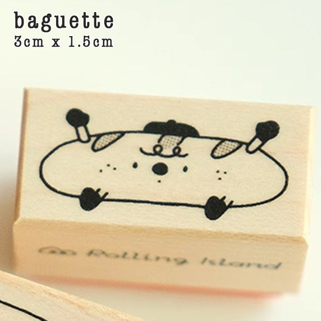 Rolling Island Rubber Stamp: Coffee Time