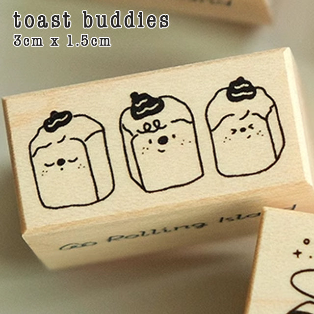 Rolling Island Rubber Stamp: Coffee Time