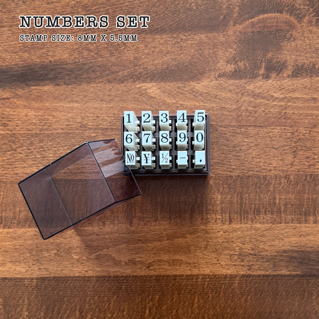 Sanby Endless Stamp: Letters and Numbers – Papergame