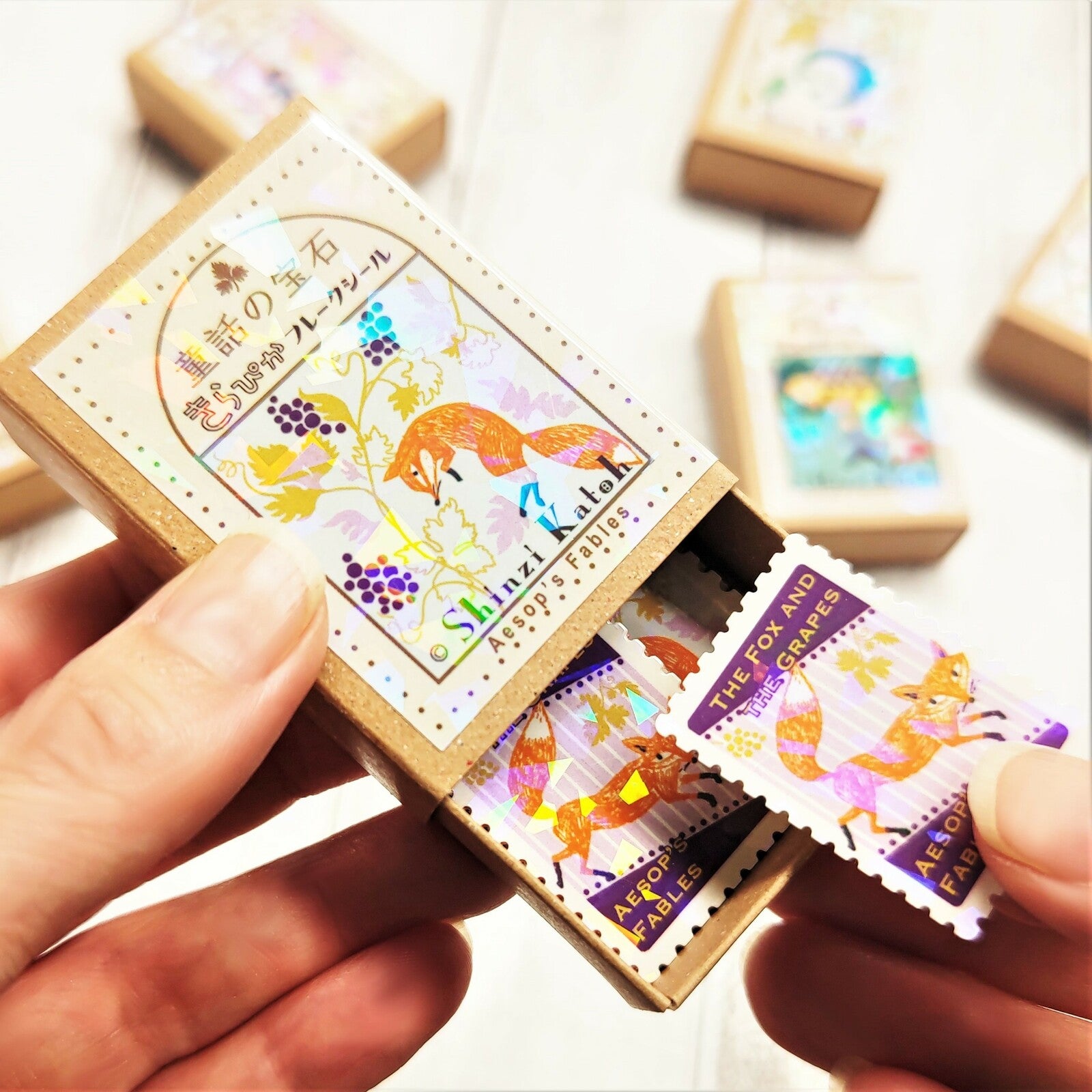 Shinzi Katoh Sticker Seals: Classic Fairy Tales