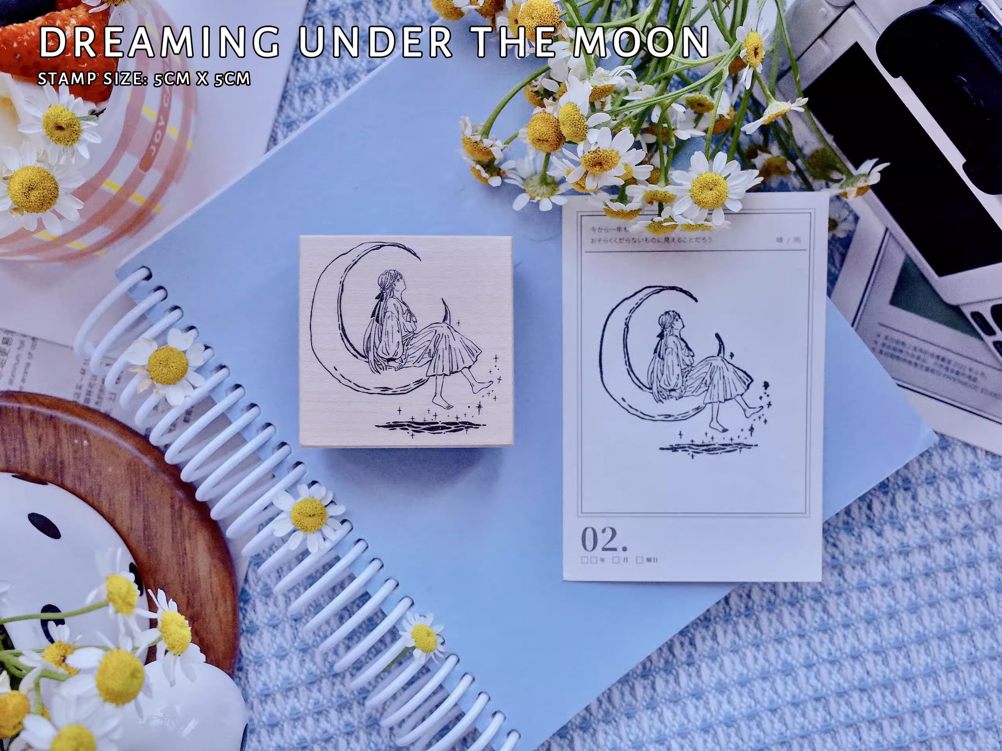 Starry Island Rubber Stamp: Starlight Girls