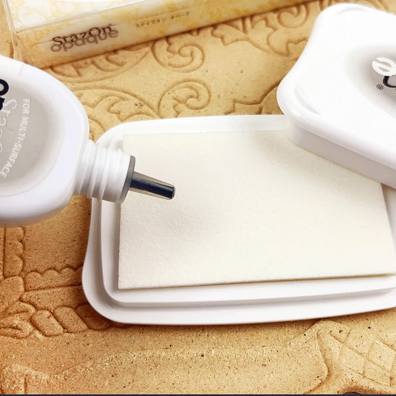 StazOn Cotton White Ink Kit