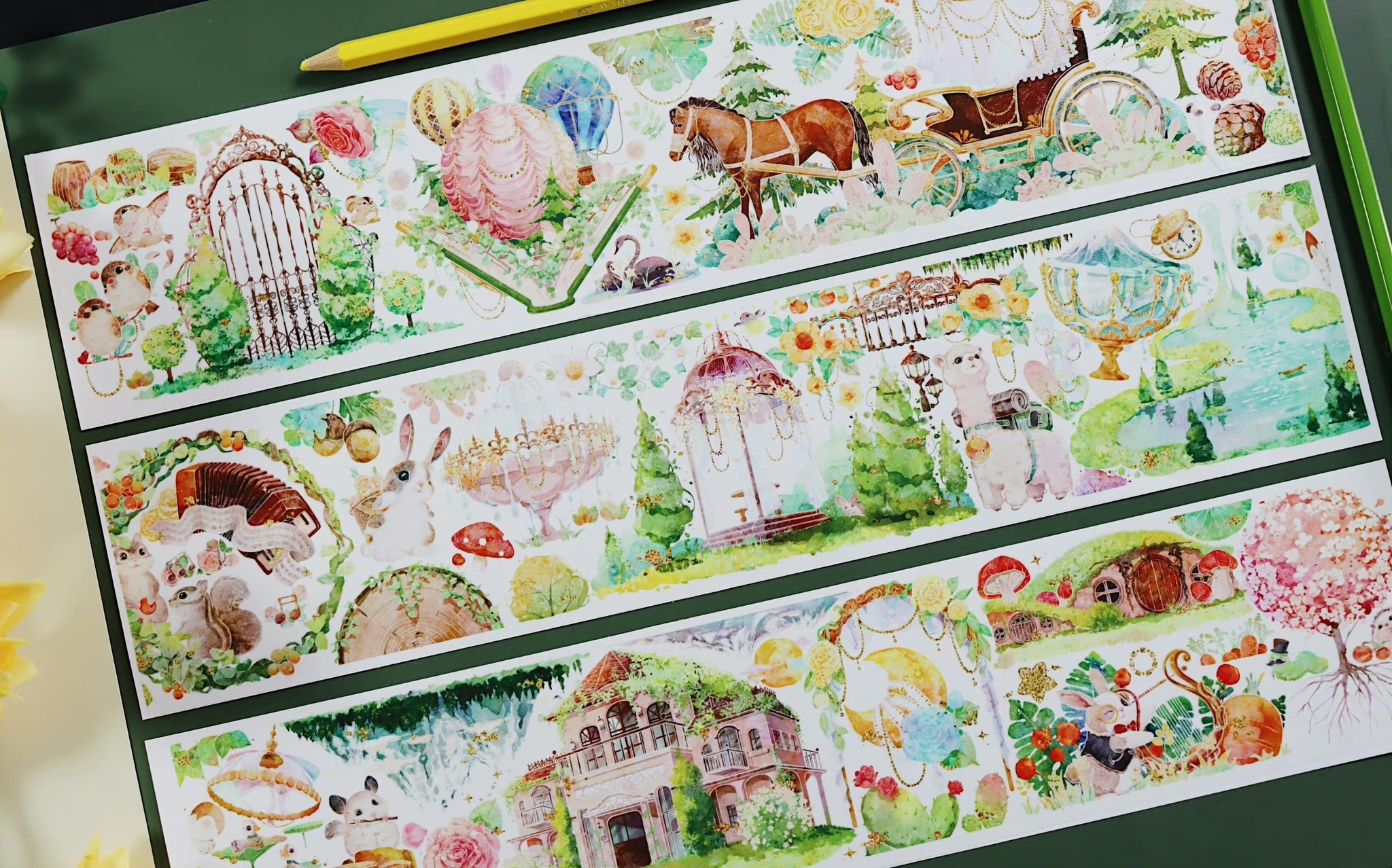 Summer Picnic Masking Tape: Country Manor