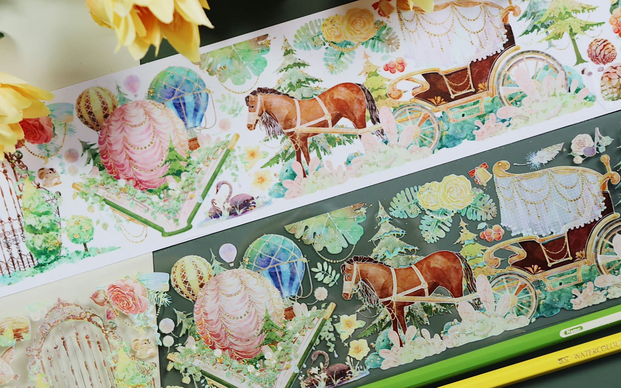 Summer Picnic Masking Tape: Country Manor