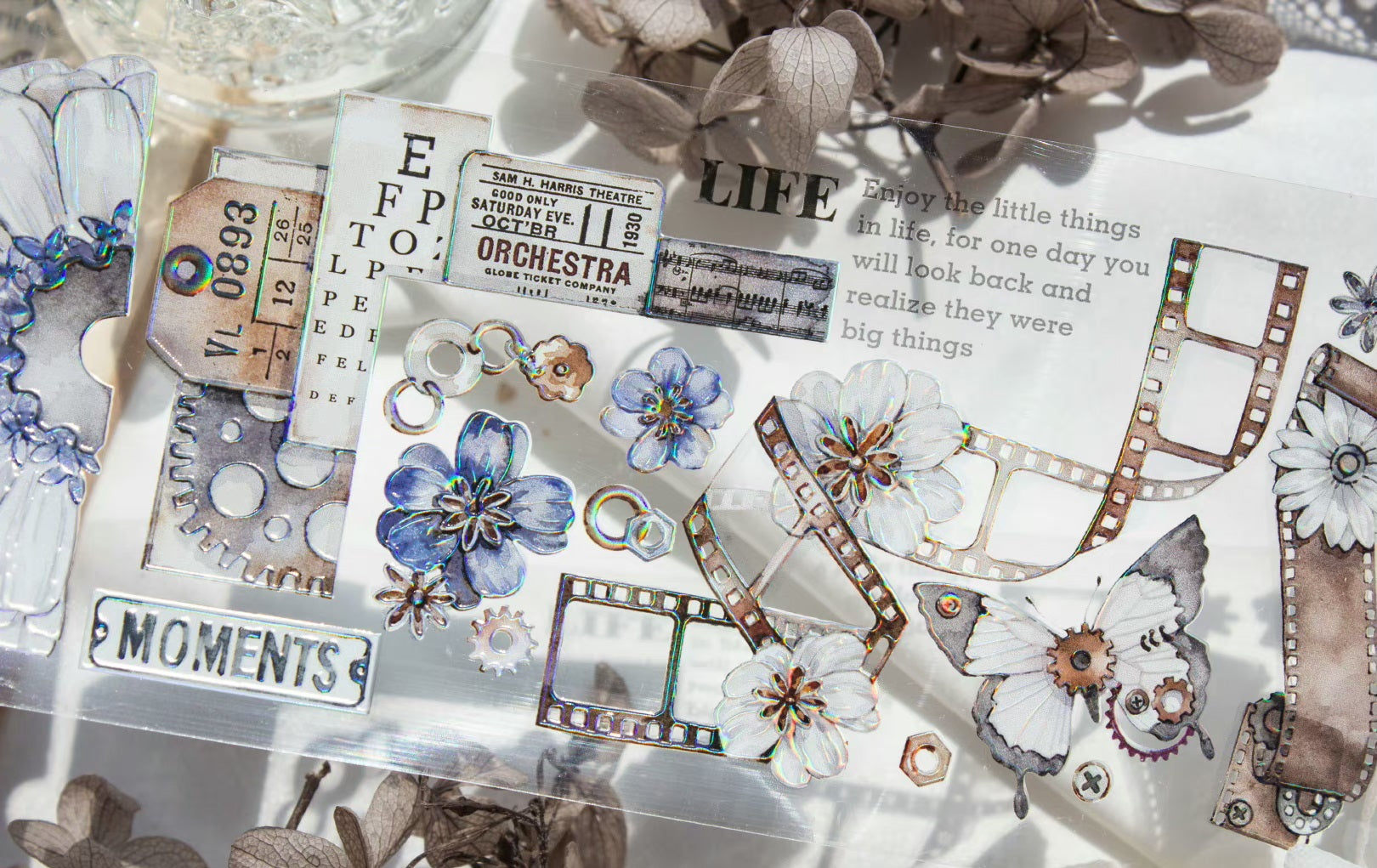 Timegrid Masking Tape: Old Flowers