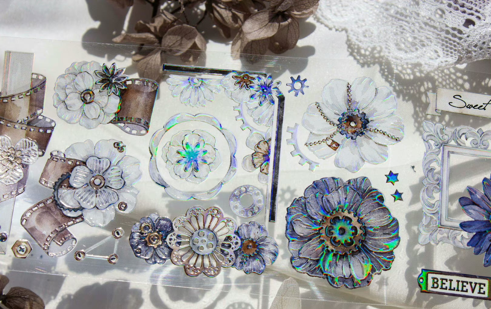 Timegrid Masking Tape: Old Flowers