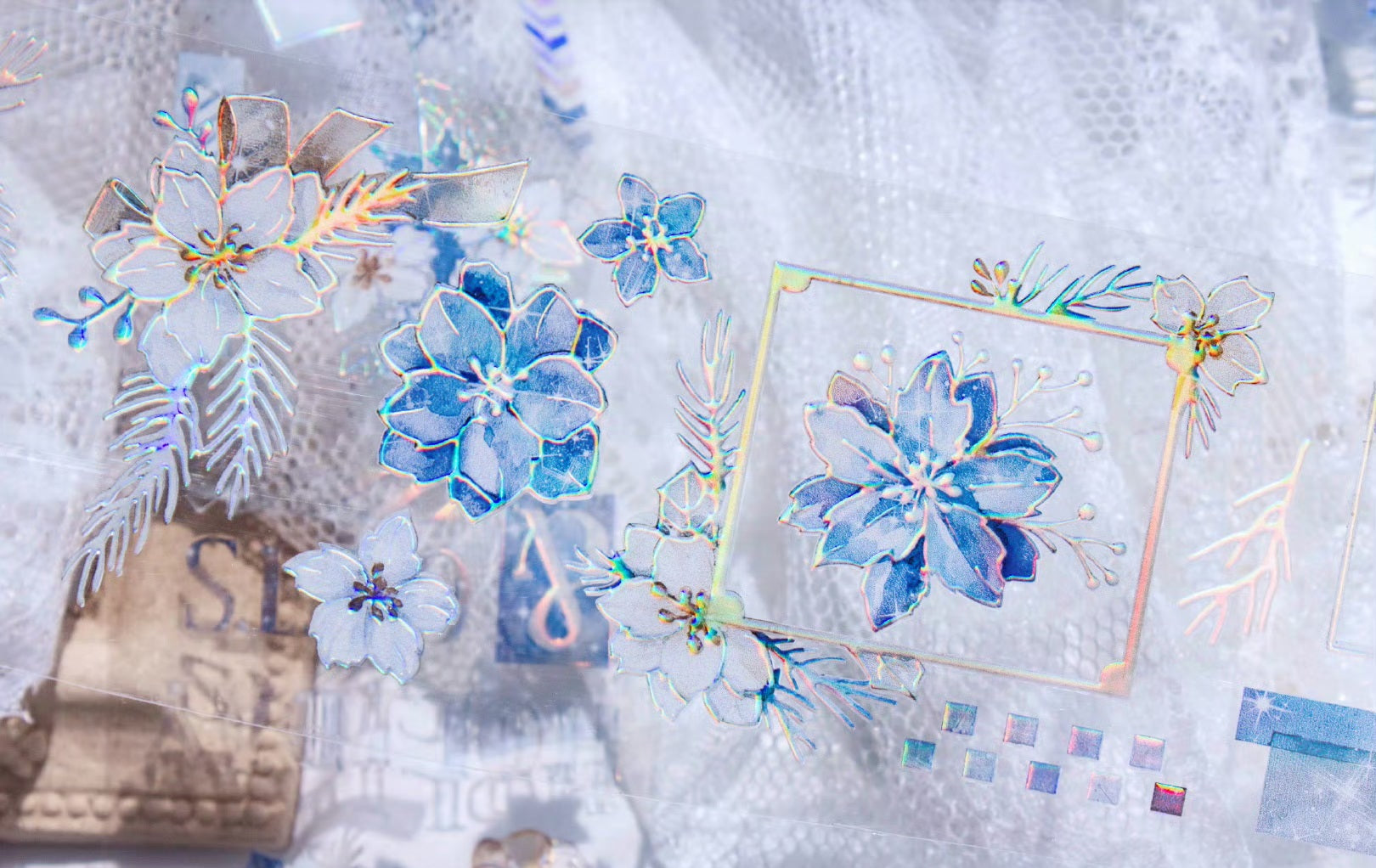 Timegrid Masking Tape: Snow Jingle