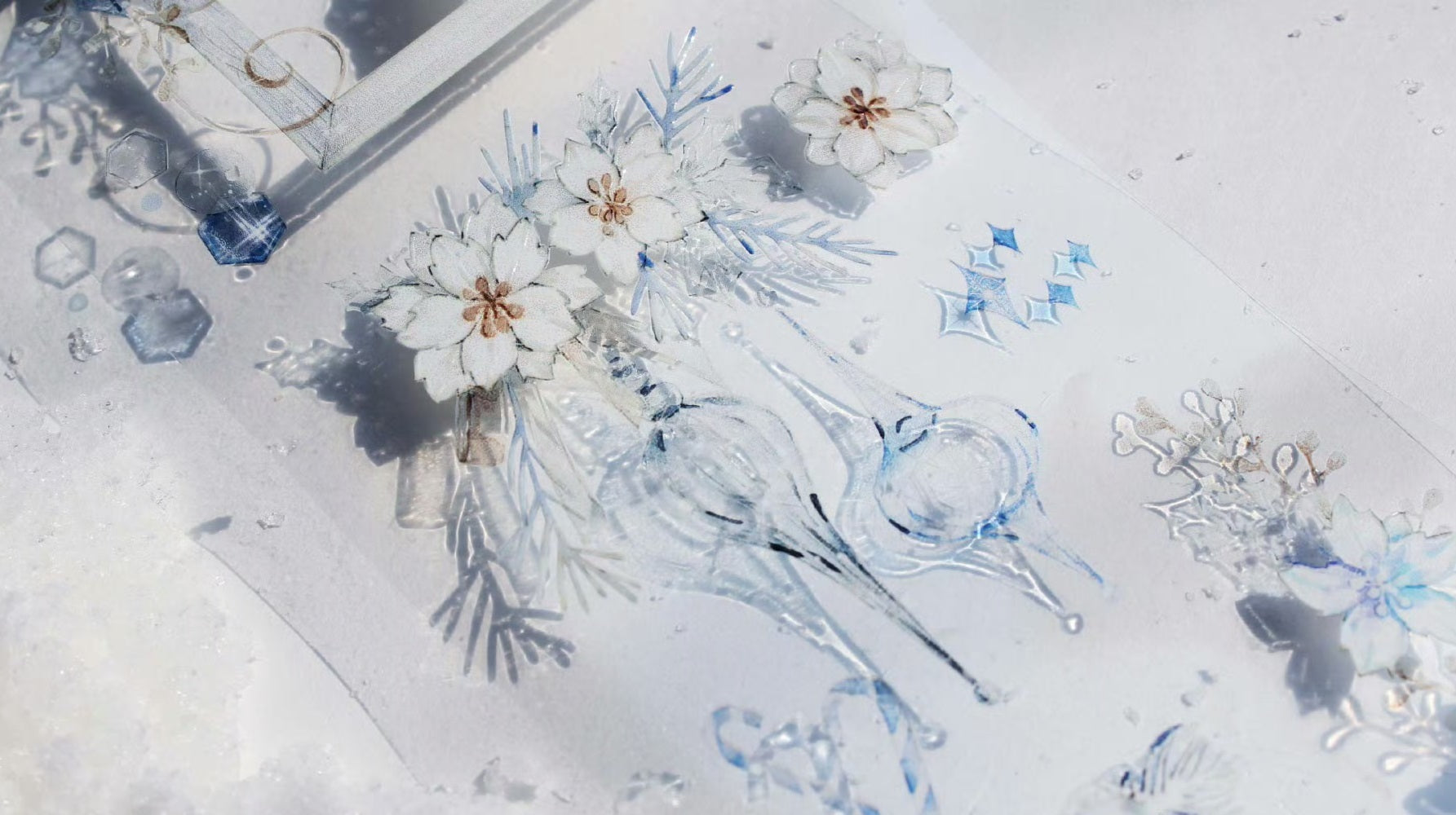 Timegrid Masking Tape: Snow Jingle