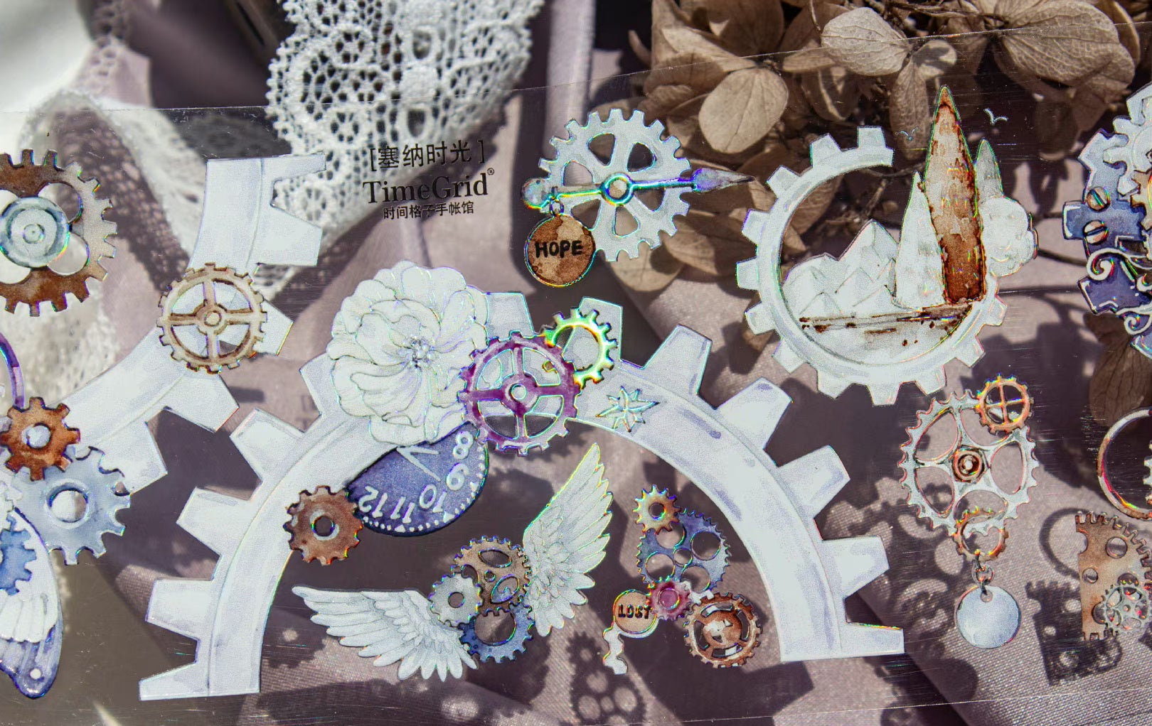 Timegrid Masking Tape: Steam Era