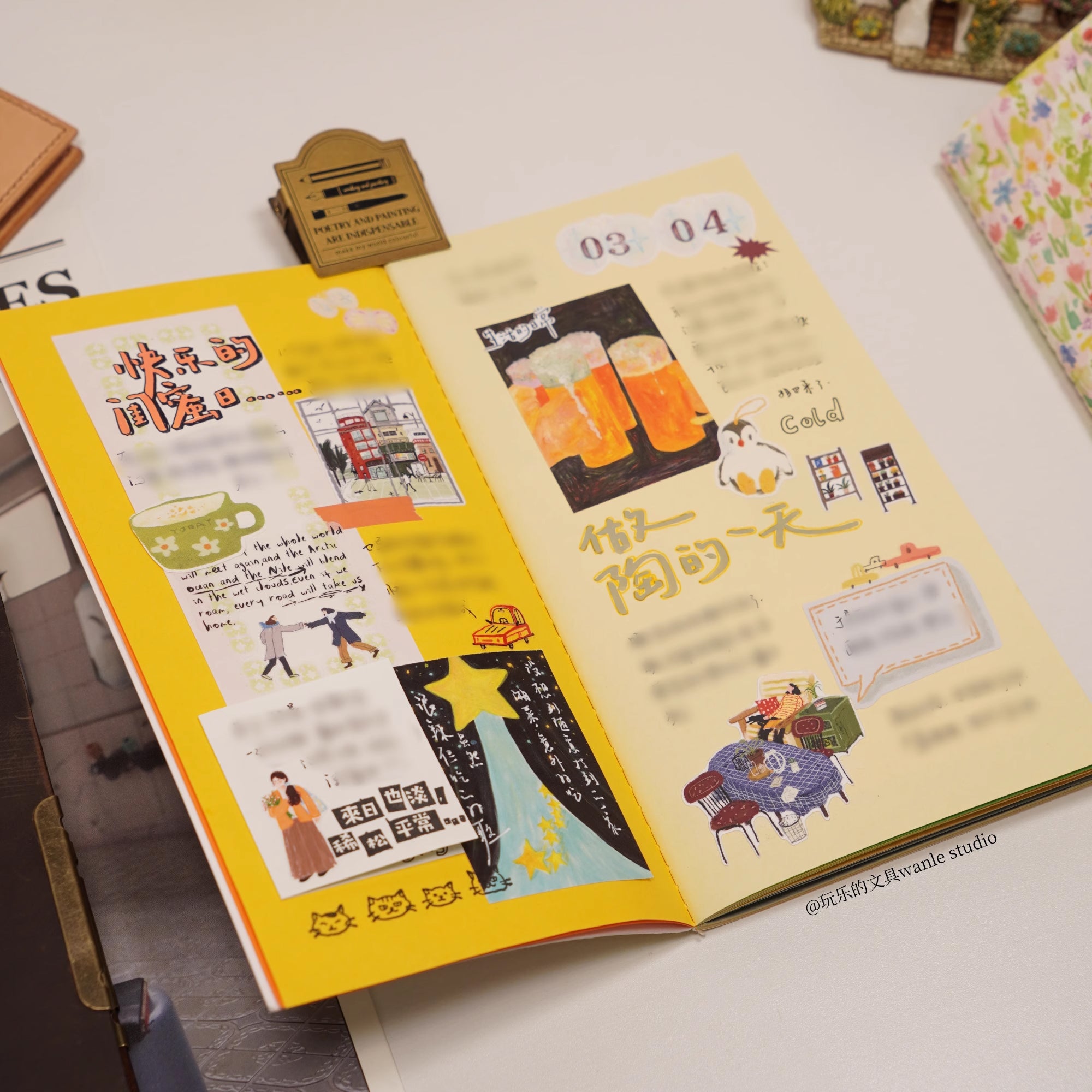 Wanle Studio Traveler's Notebook Insert: Season 10