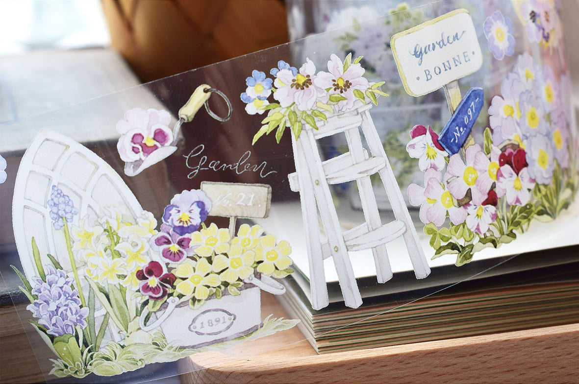 Wildberry Lab Masking Tape: In the Courtyard