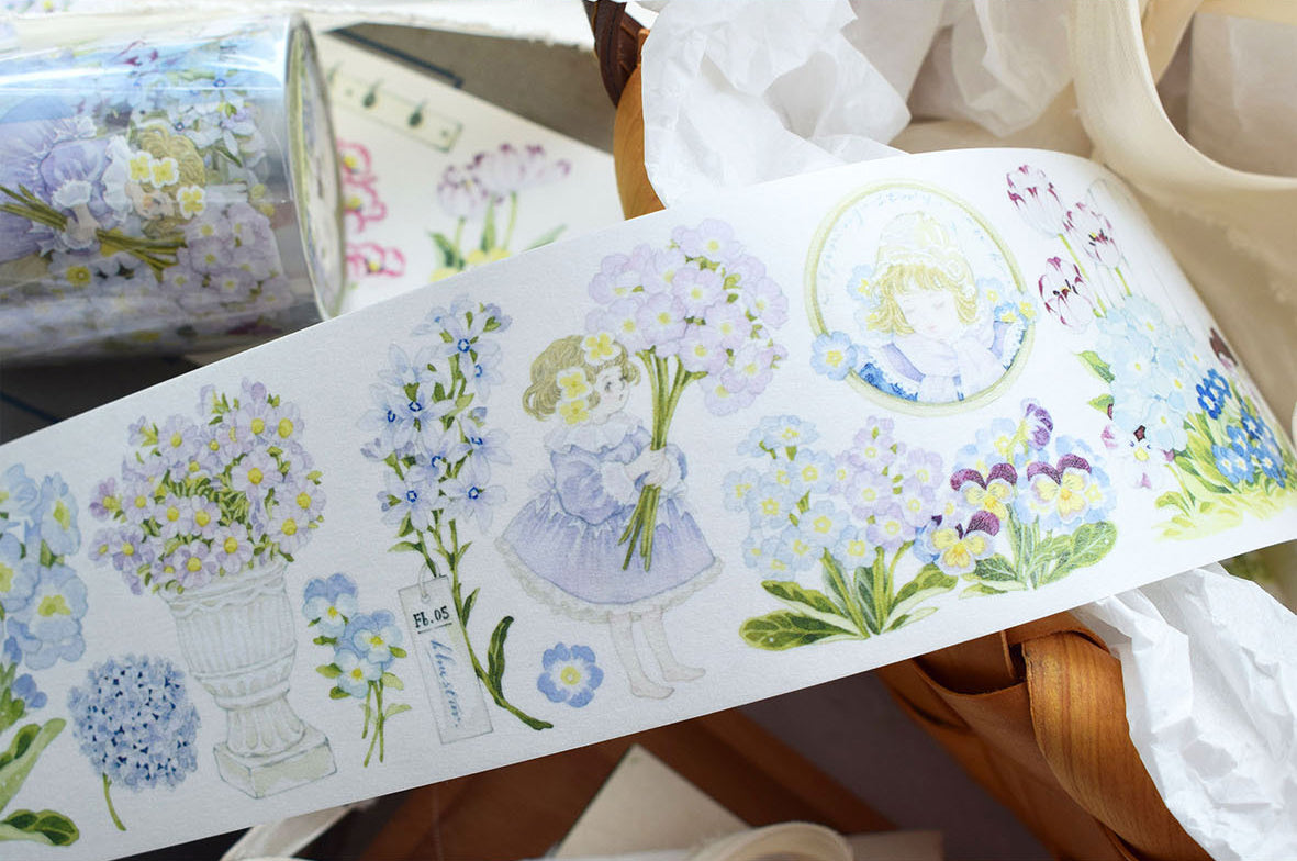 Wildberry Lab Masking Tape: In the Courtyard