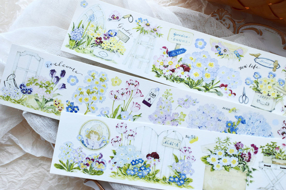 Wildberry Lab Masking Tape: In the Courtyard