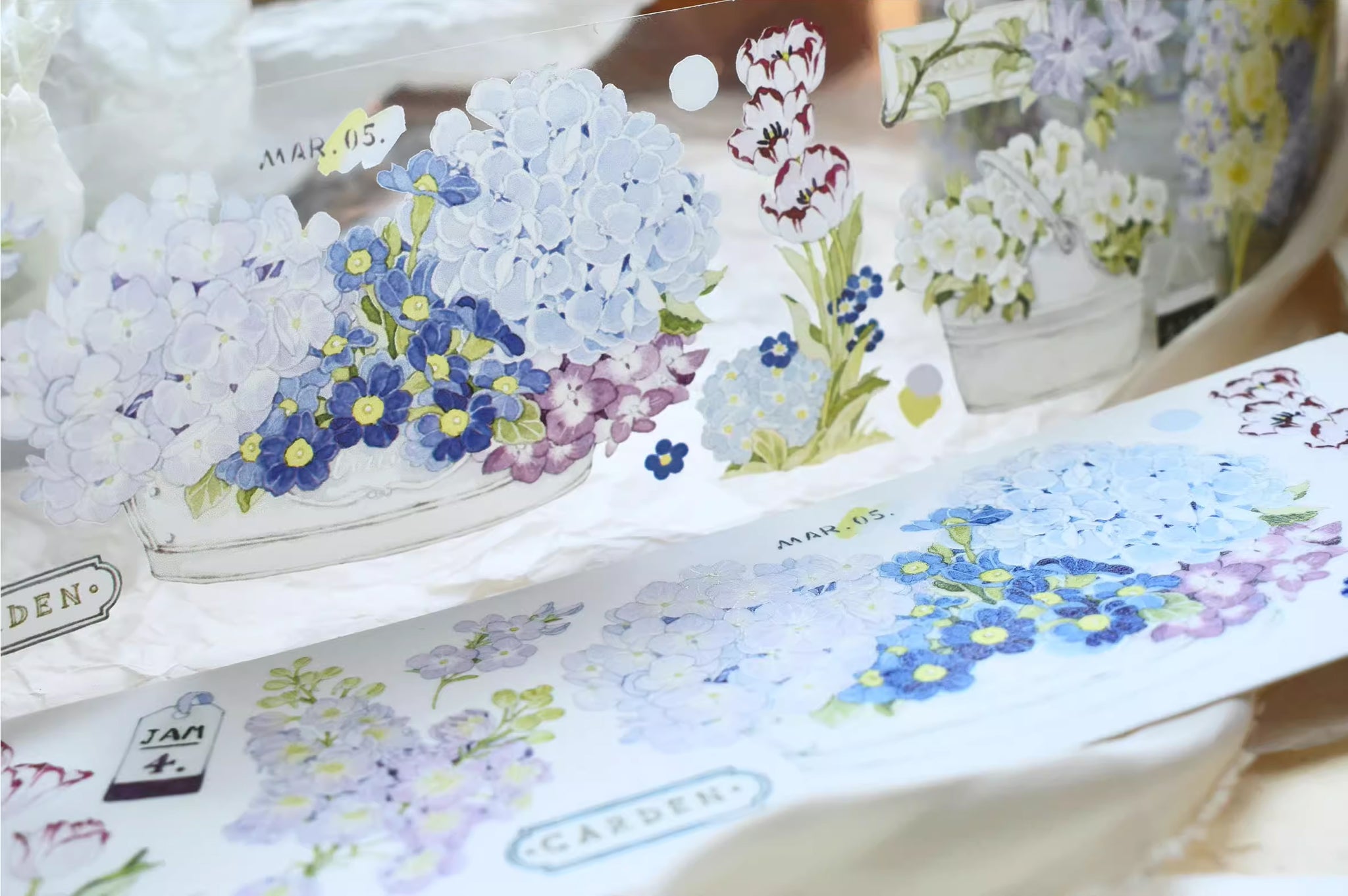 Wildberry Lab Masking Tape: In the Courtyard