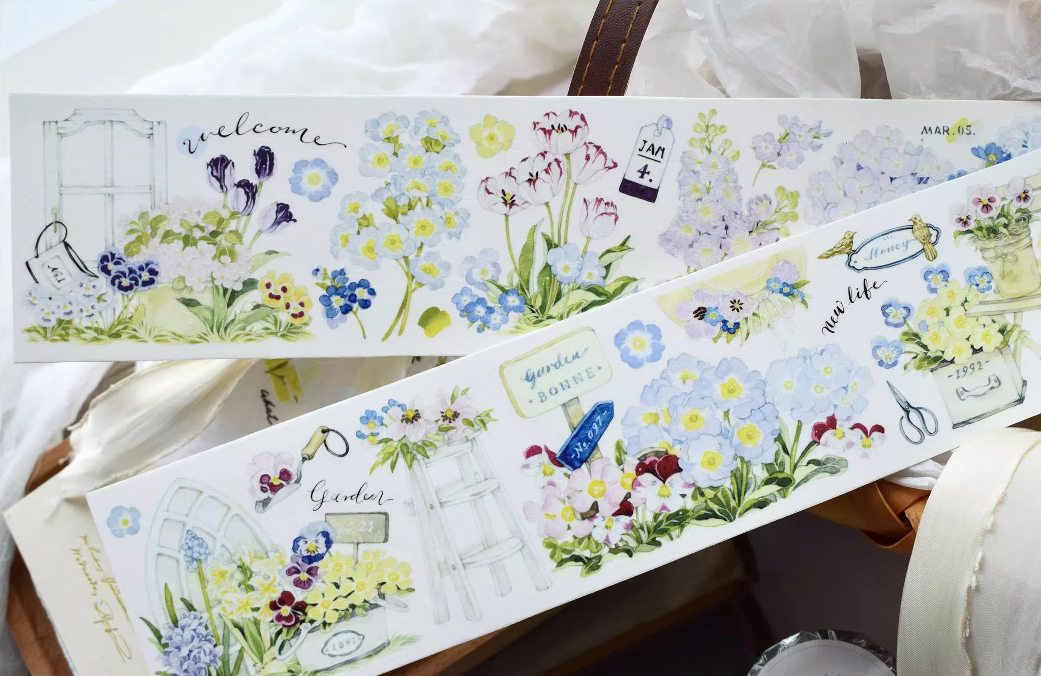 Wildberry Lab Masking Tape: In the Courtyard