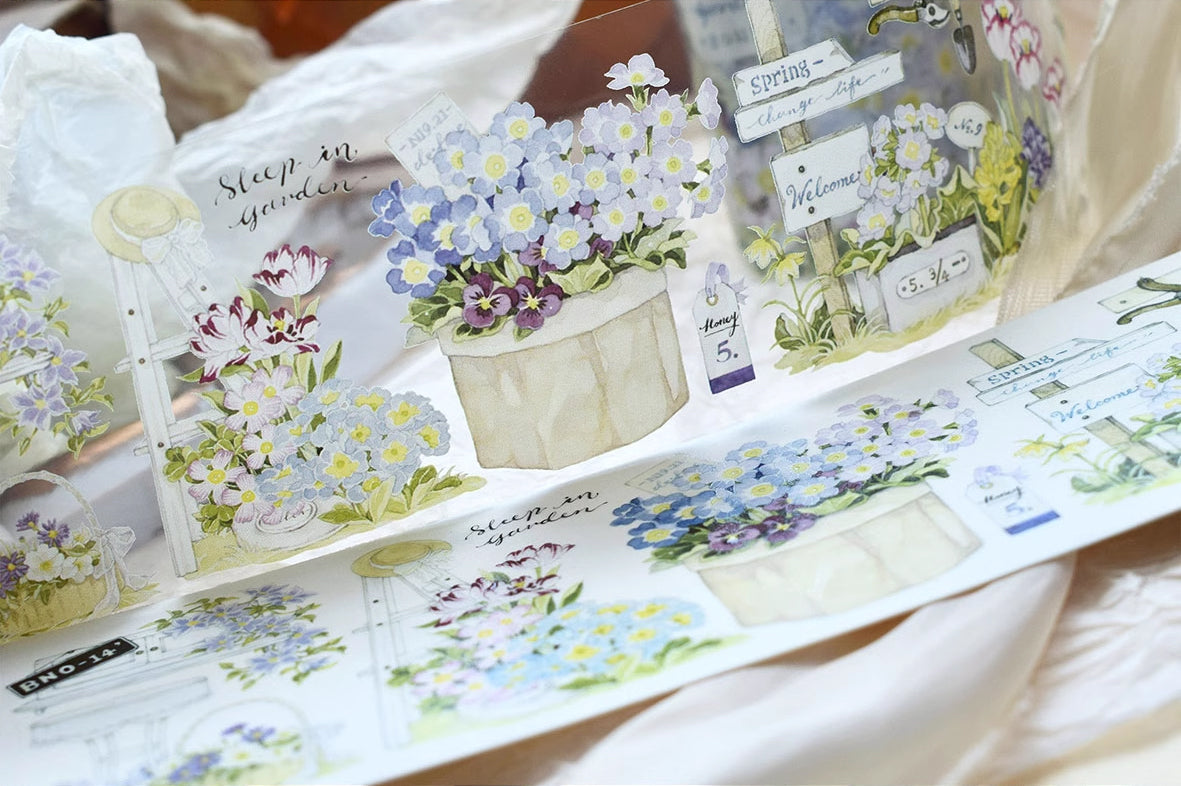 Wildberry Lab Masking Tape: In the Courtyard