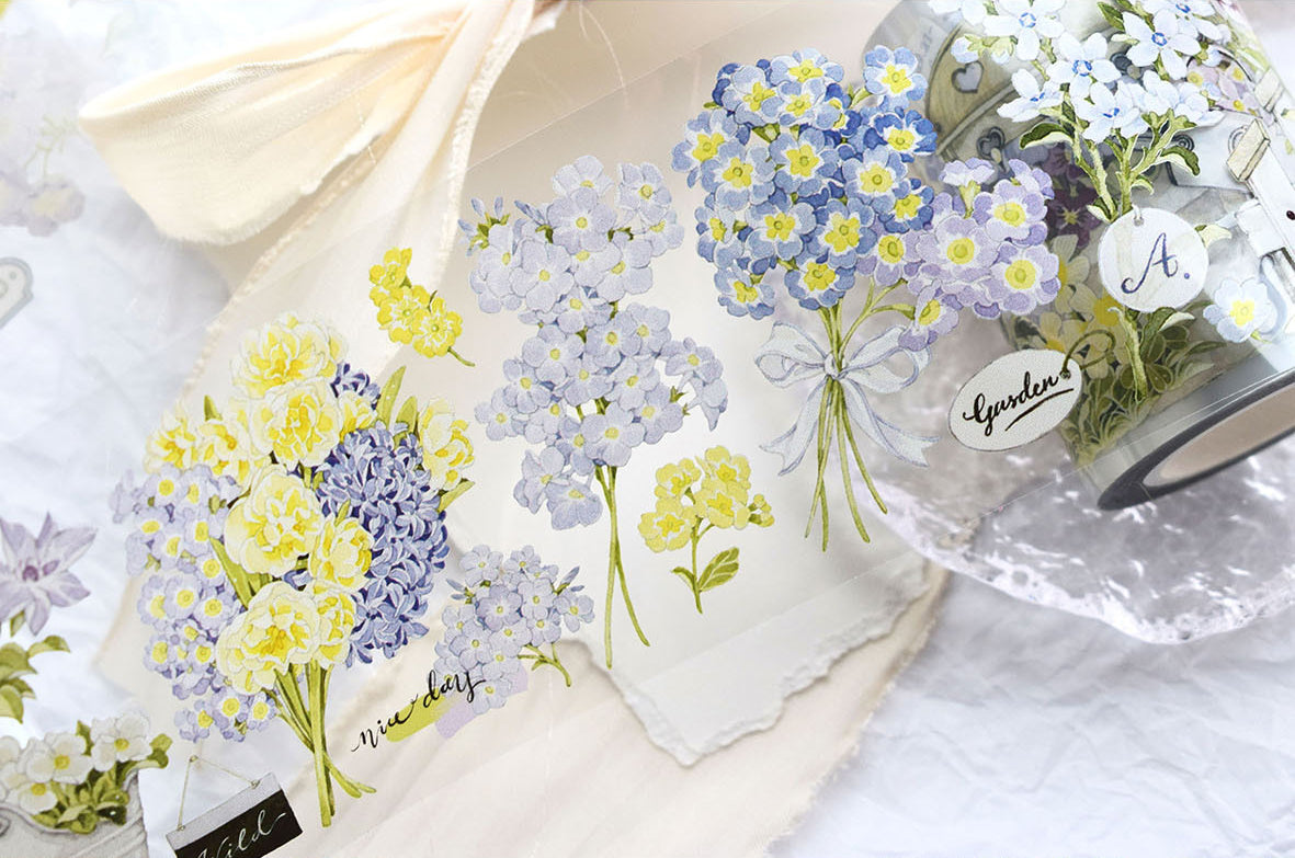 Wildberry Lab Masking Tape: In the Courtyard