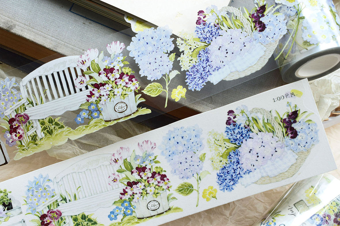 Wildberry Lab Masking Tape: In the Courtyard