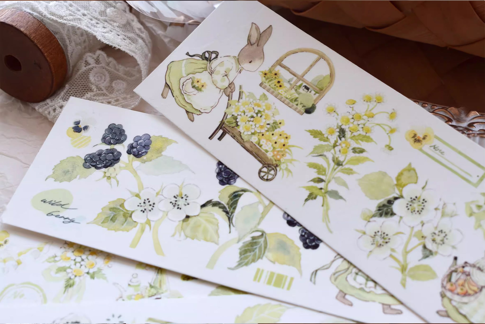 Wildberry Lab Masking Tape: In the Fields