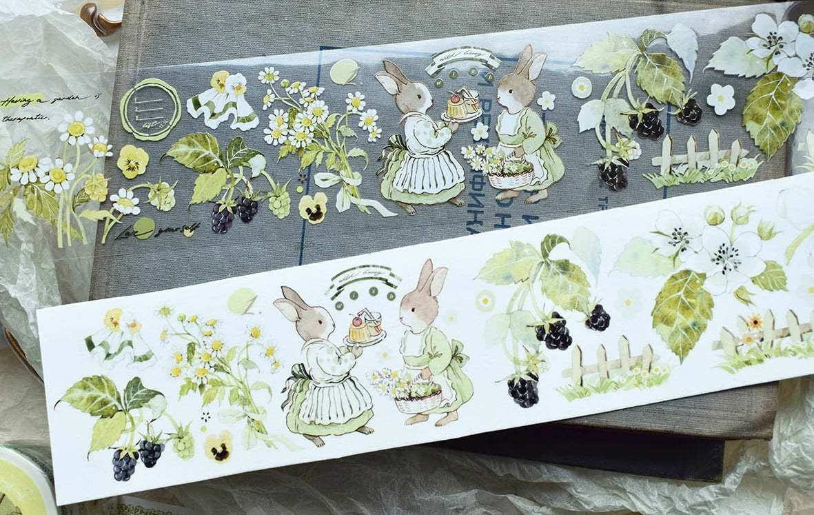 Wildberry Lab Masking Tape: In the Fields