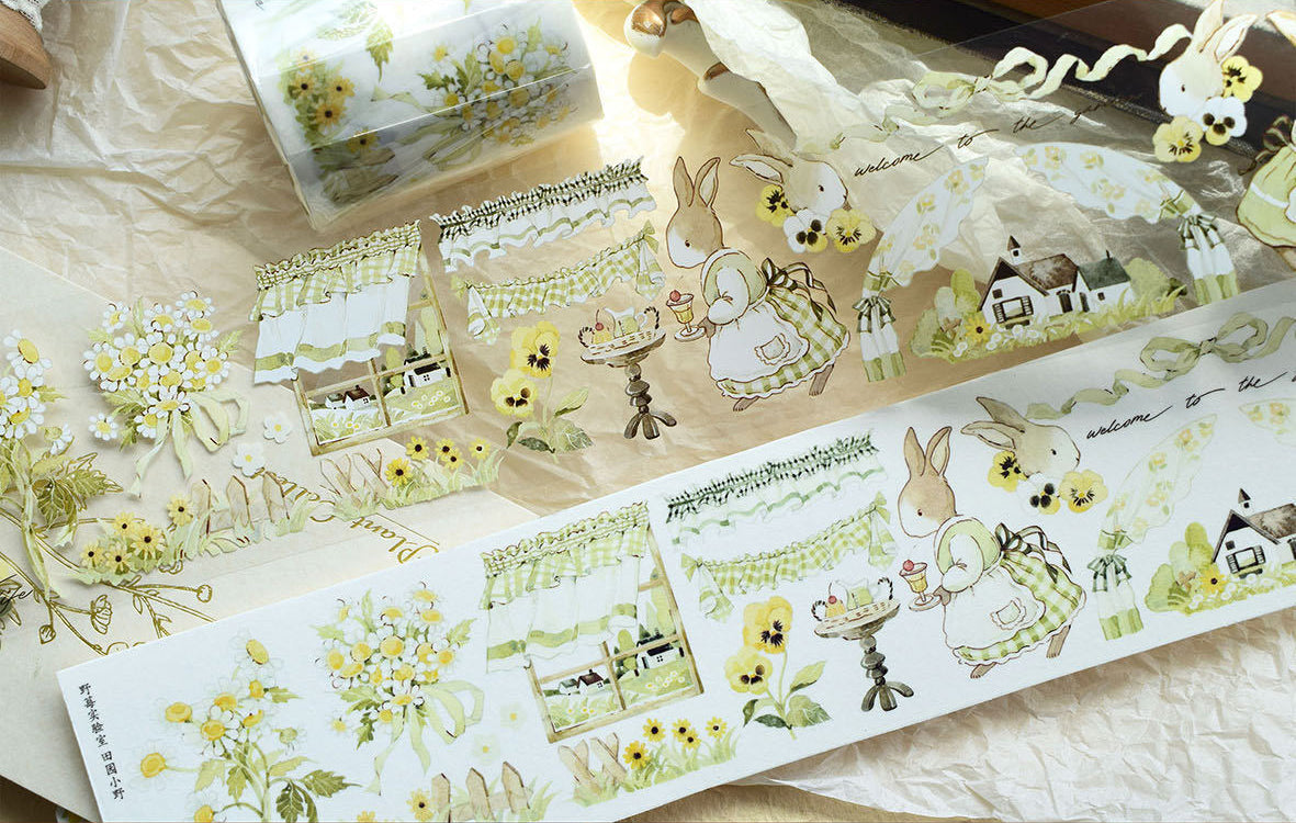 Wildberry Lab Masking Tape: In the Fields