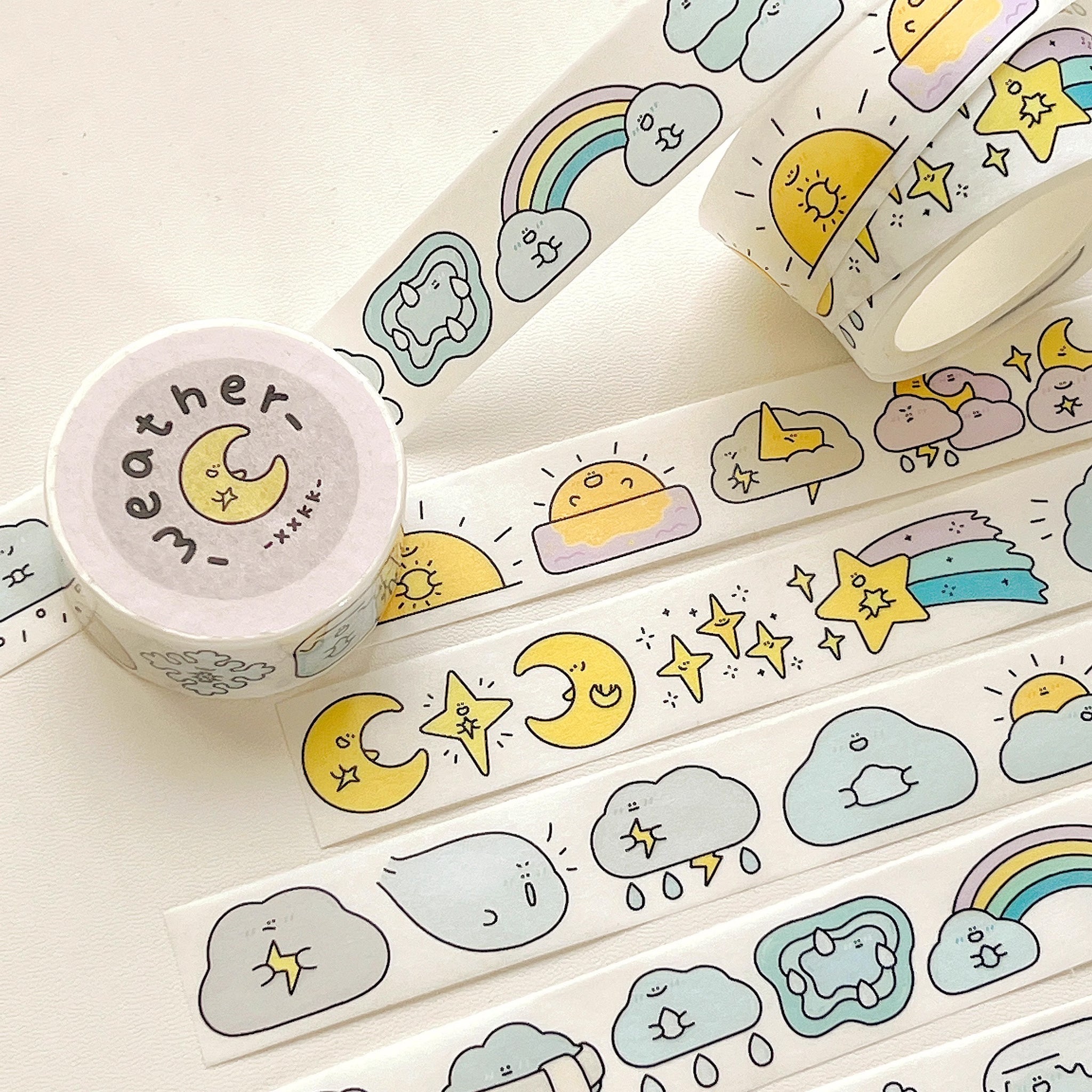 XXKK Studio Washi Tape: Weather