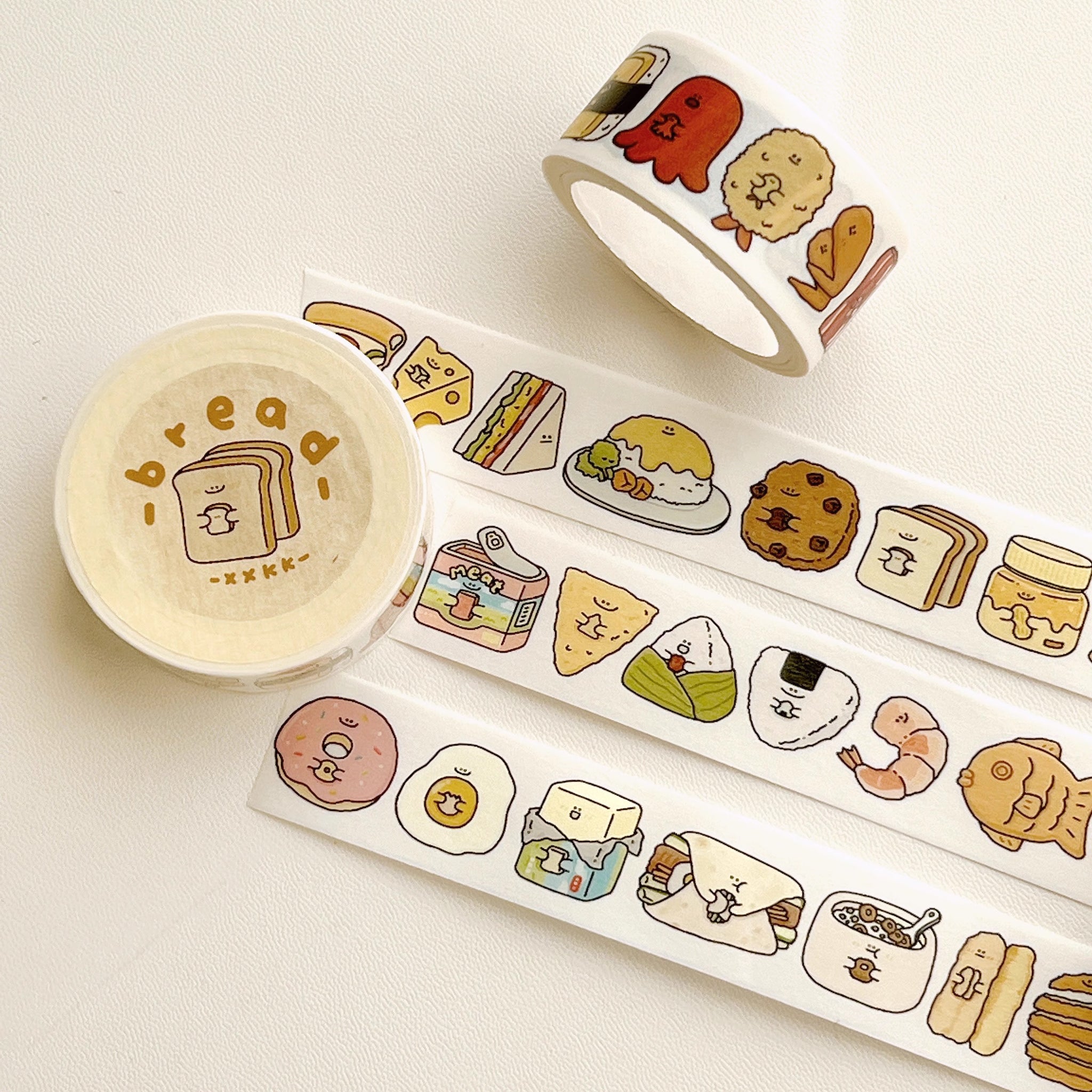 XXKK Studio Washi Tape: Food and Drinks 1