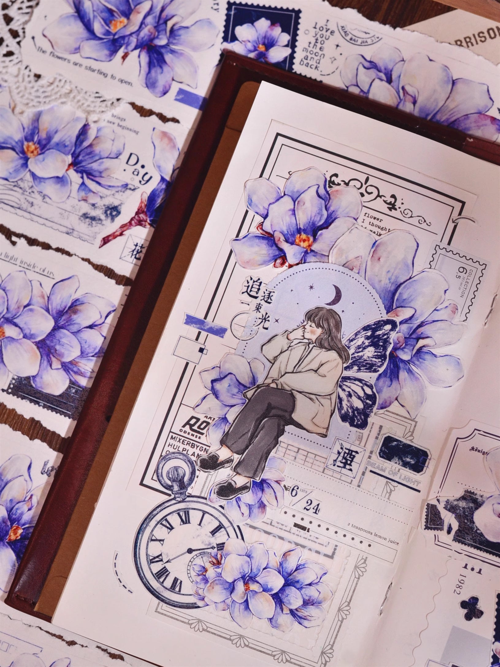 Xiaobai's House Masking Tape: Indigo