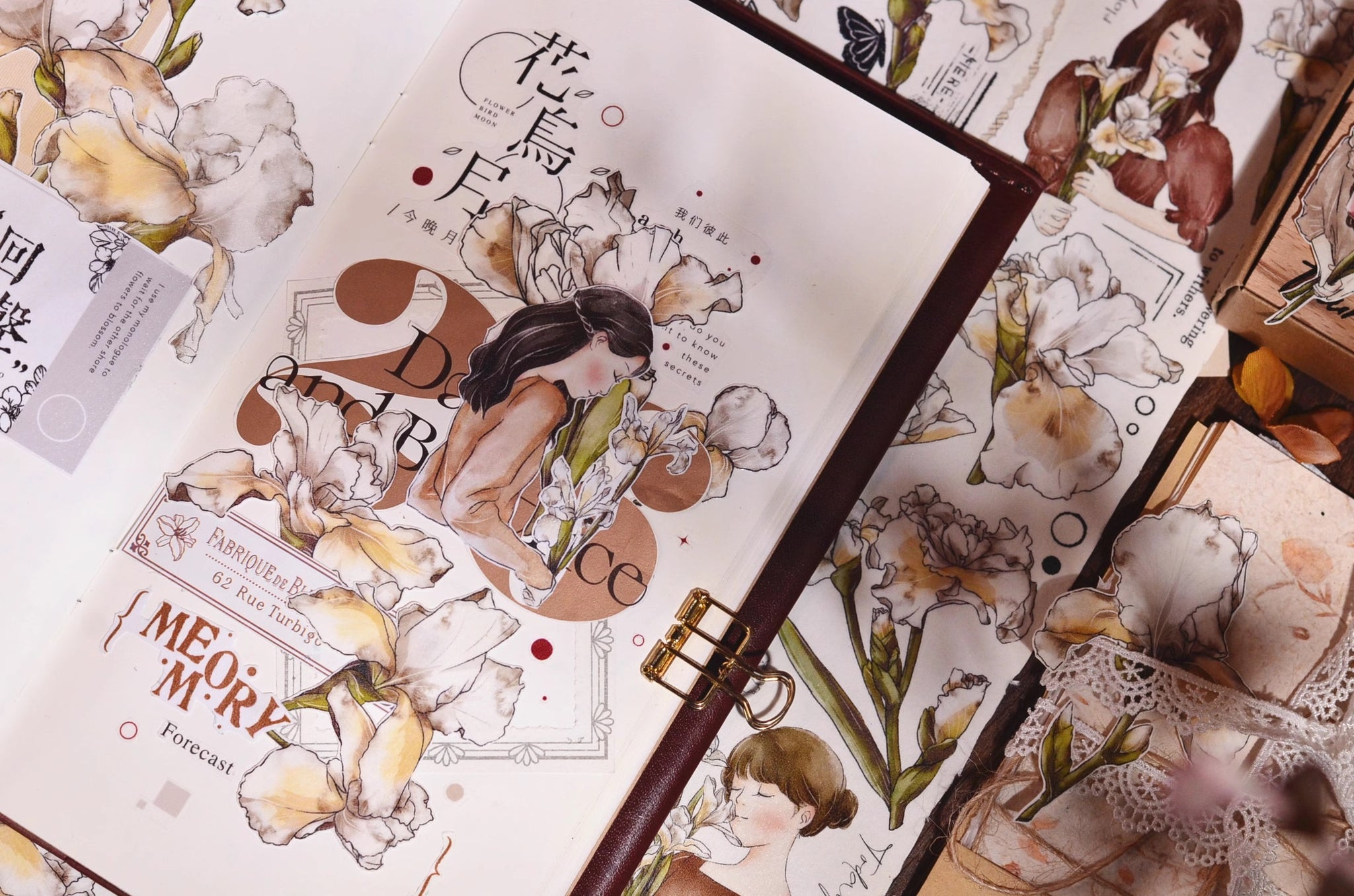 Xiaobai's House Masking Tape: Iris