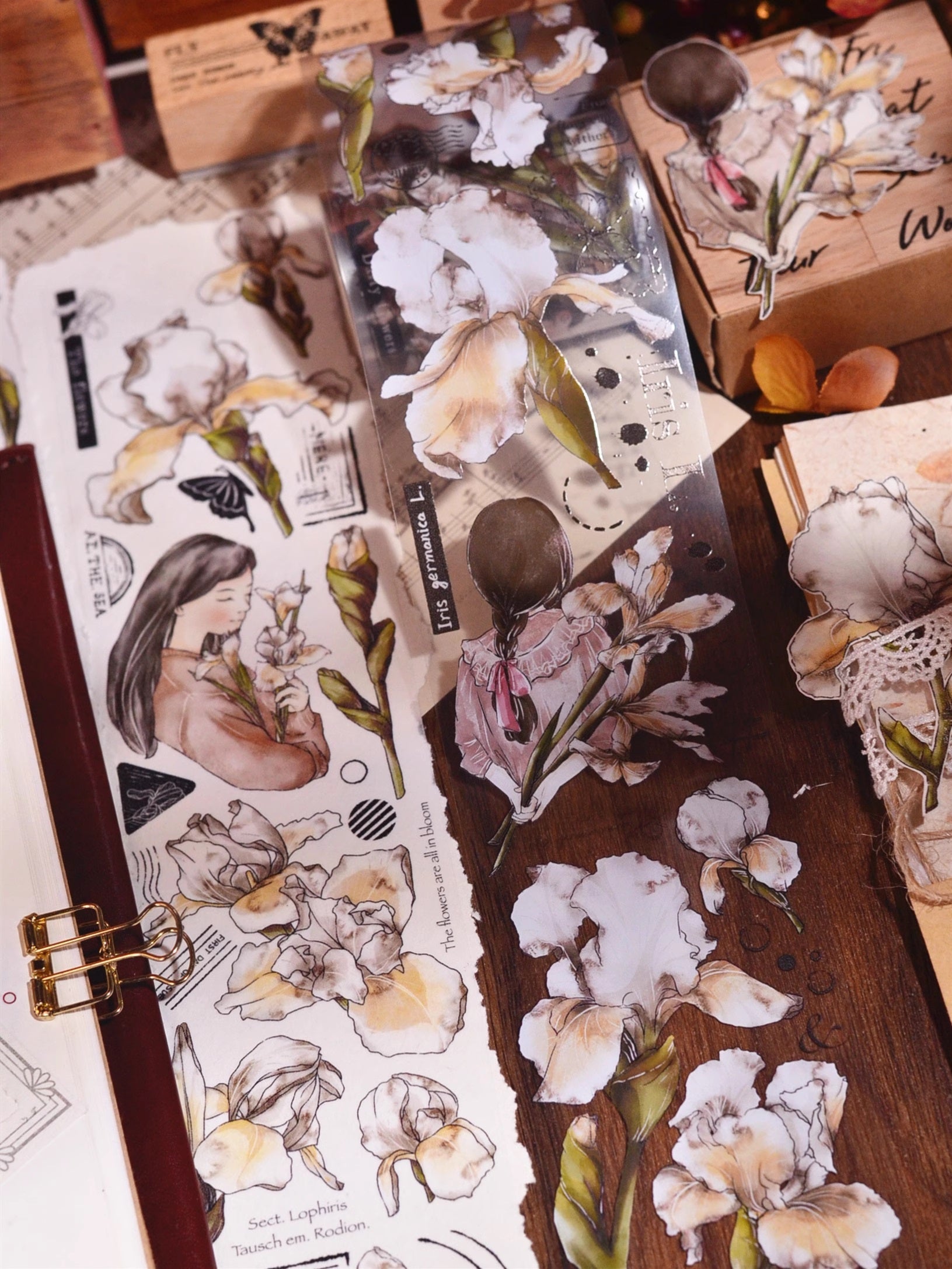 Xiaobai's House Masking Tape: Iris