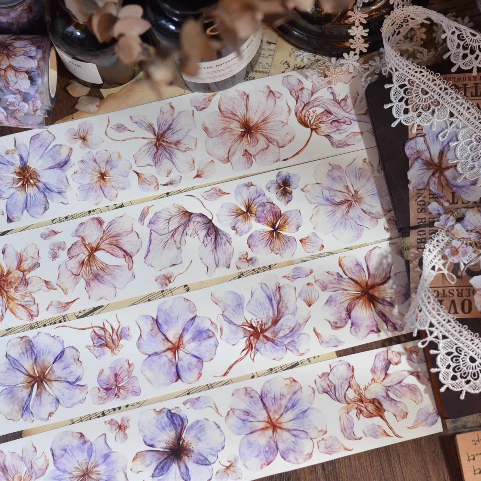 Xiaobai's House Masking Tape: Multiflora Rose