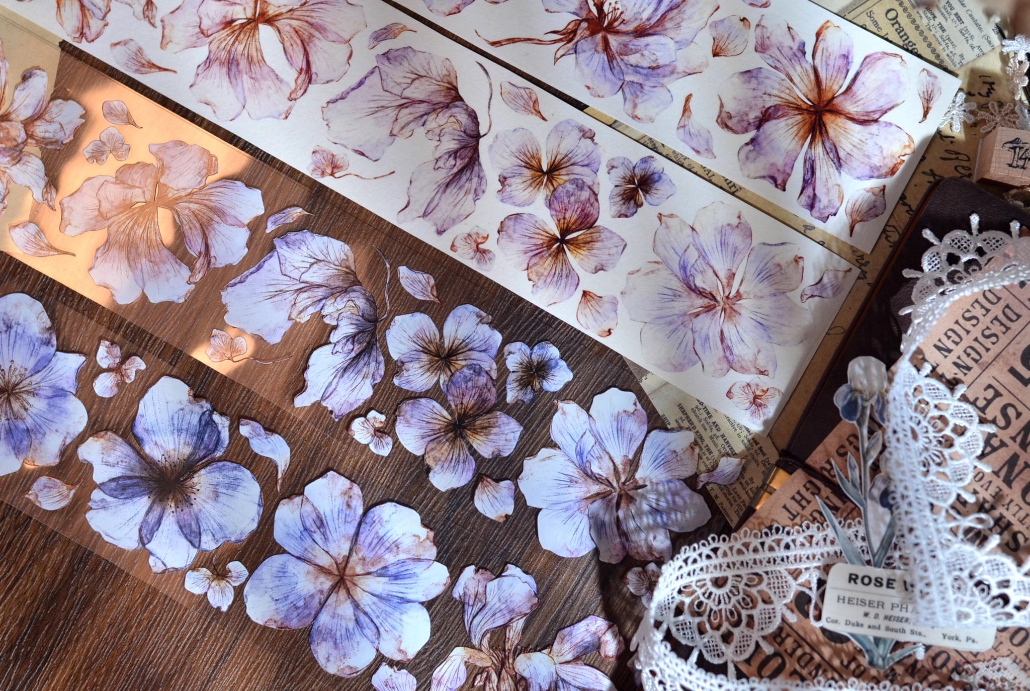 Xiaobai's House Masking Tape: Multiflora Rose