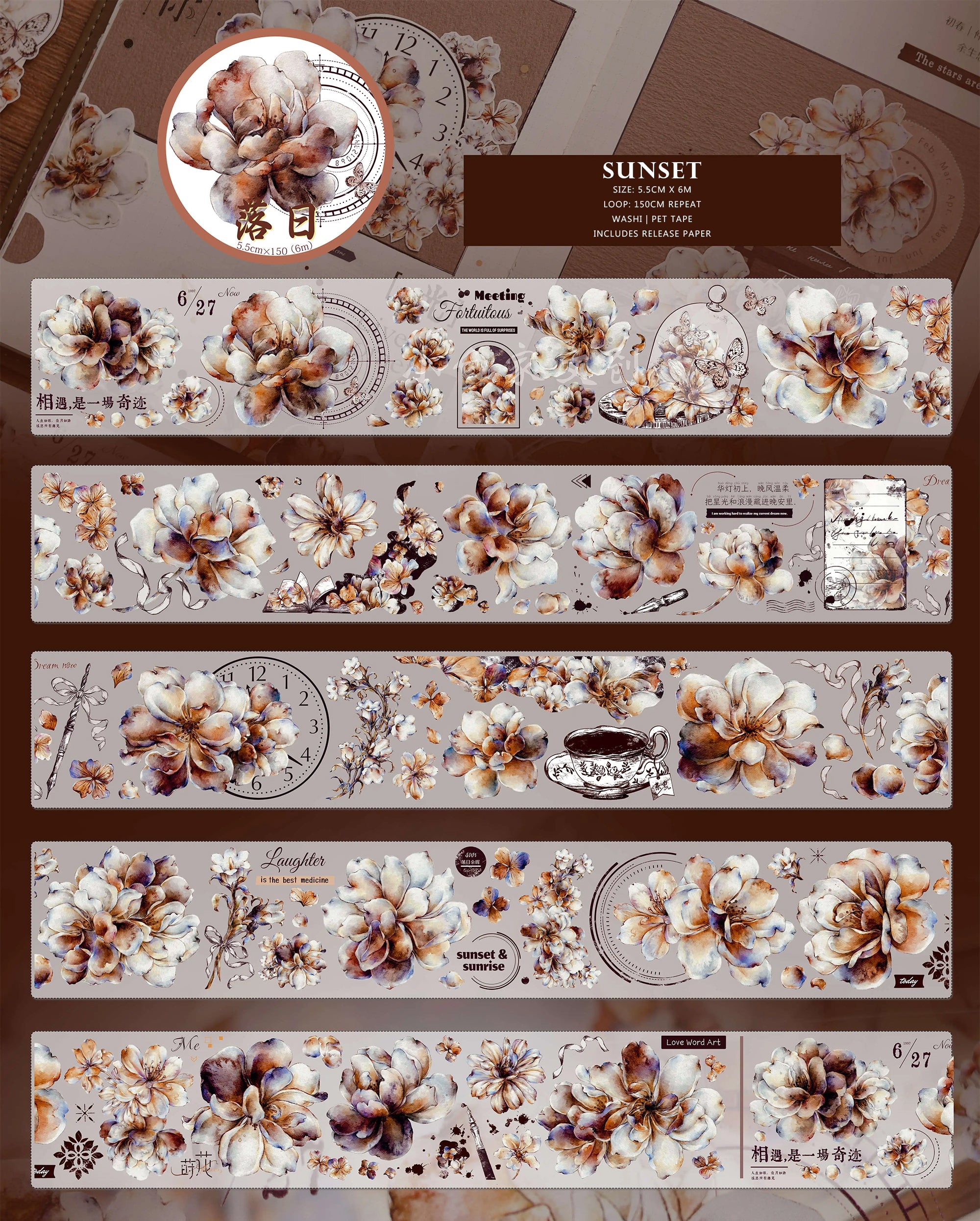 Xiaobai's House Masking Tape: Sunset