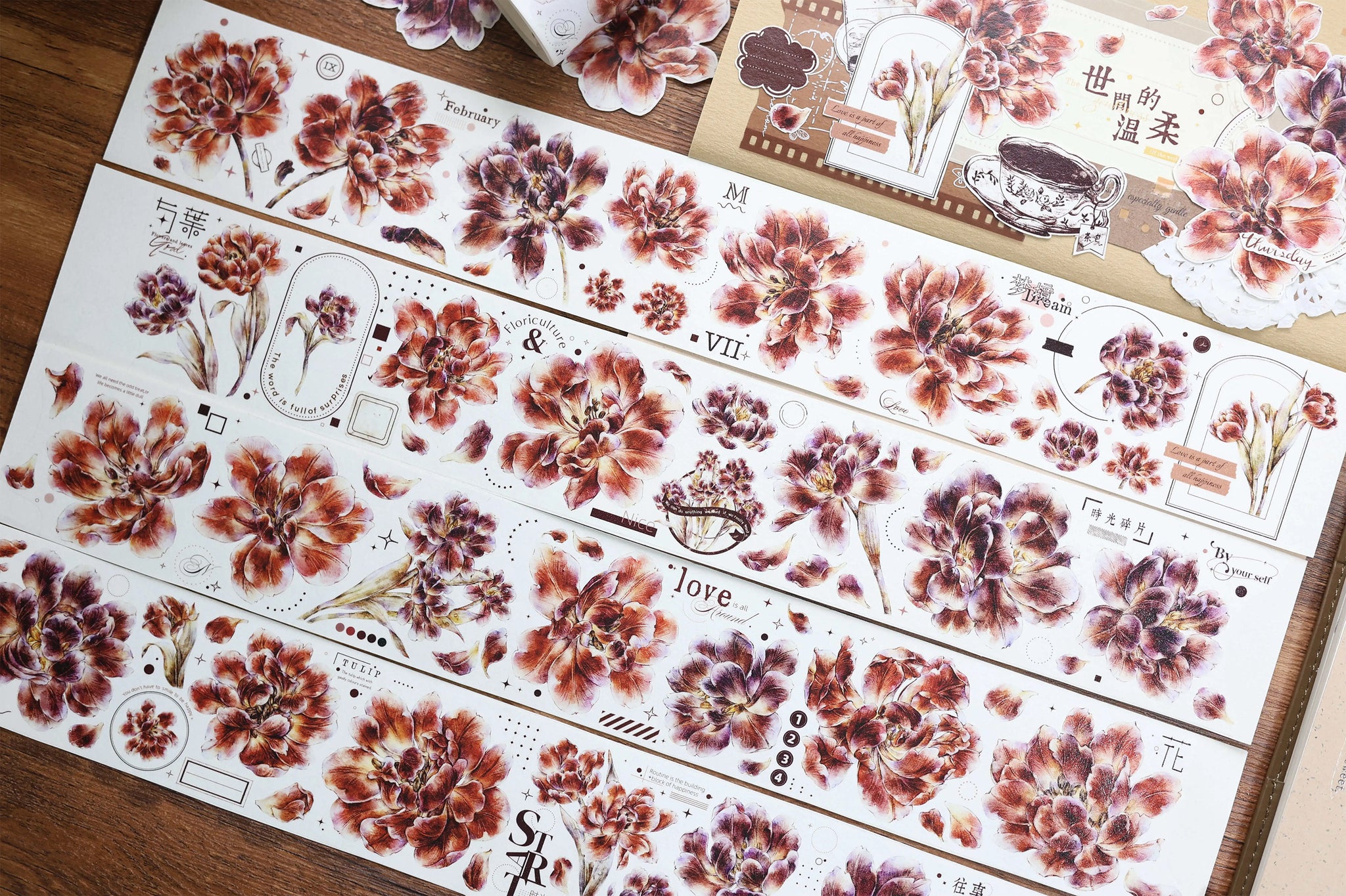 Xiaobai's House Masking Tape: Tulip