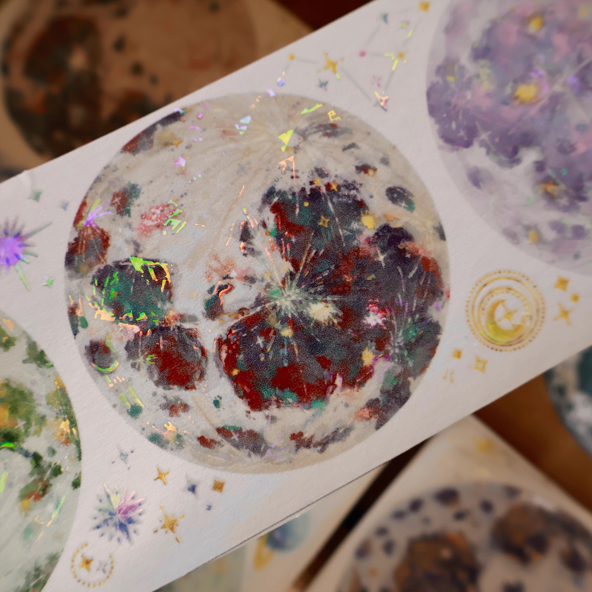 Yier Masking Tape: Mottled Moon