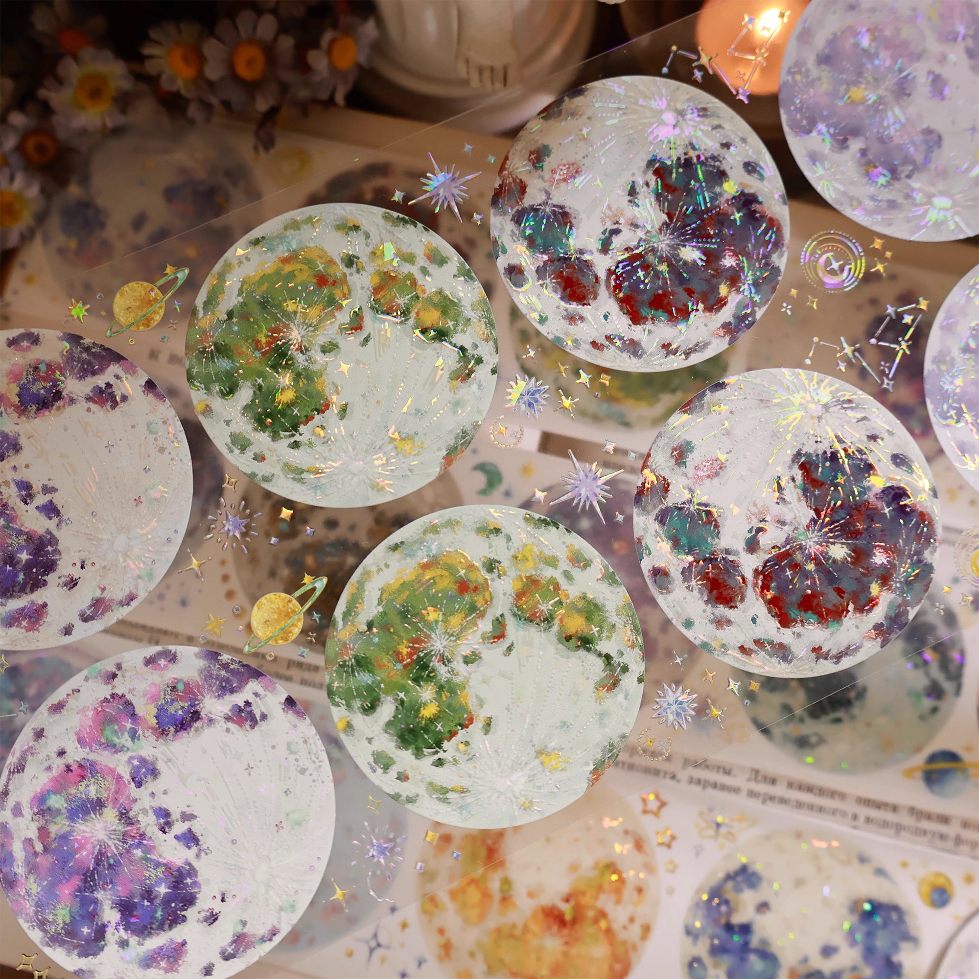 Yier Masking Tape: Mottled Moon