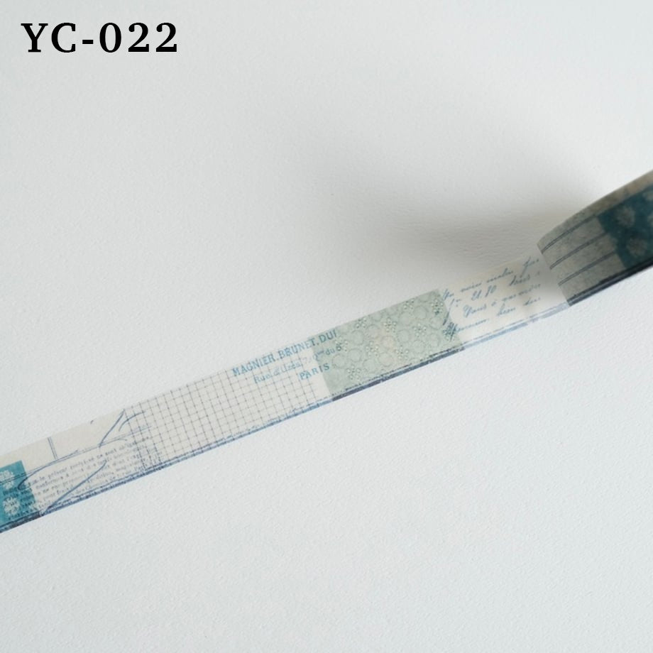 Yohaku Masking Tapes: YC-022 to YC-025