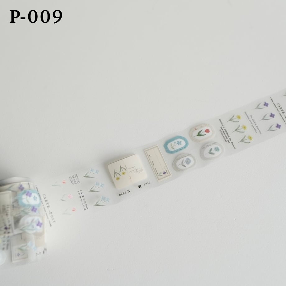 Yohaku Clear Tapes: P-006 to P-010
