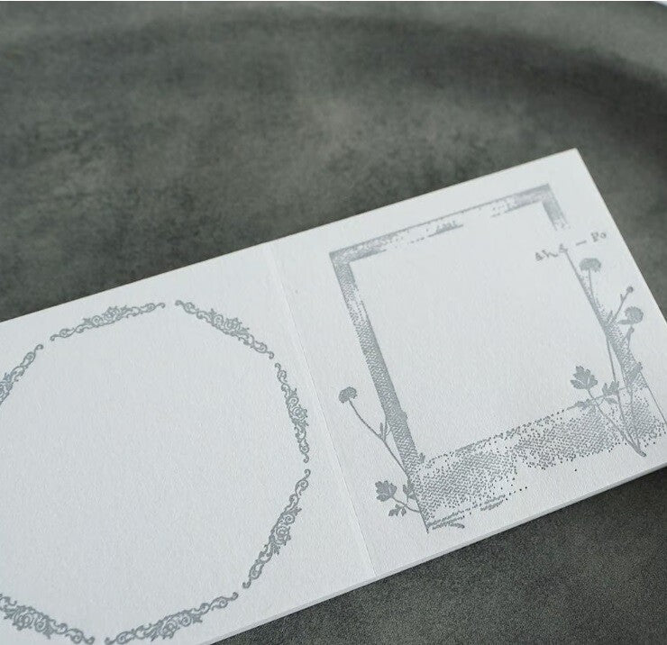 Yohaku Lettepress Notepad: M-135
