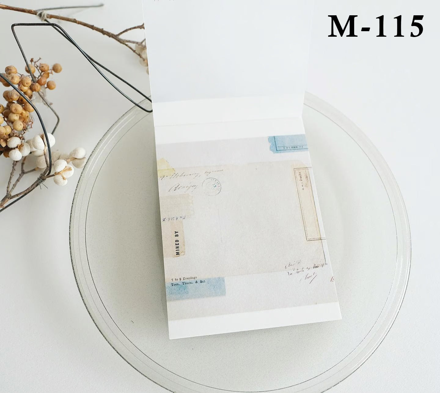 Yohaku Memo Pad: M-071 and M-115