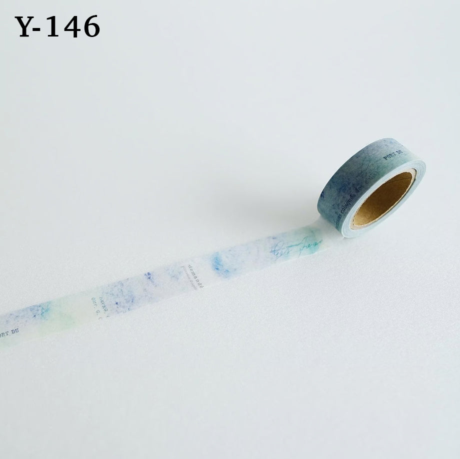 Yohaku Masking Tapes: Y-138 - Y-162